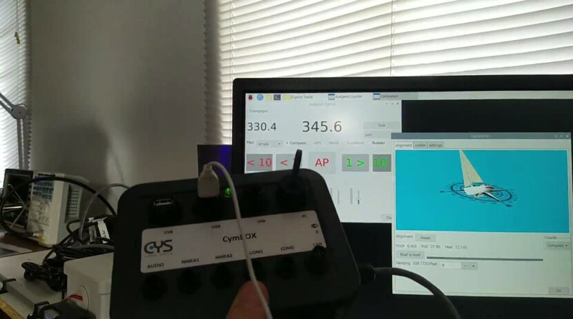 Autopilot CysBOX - Lab tests IMU BNO085