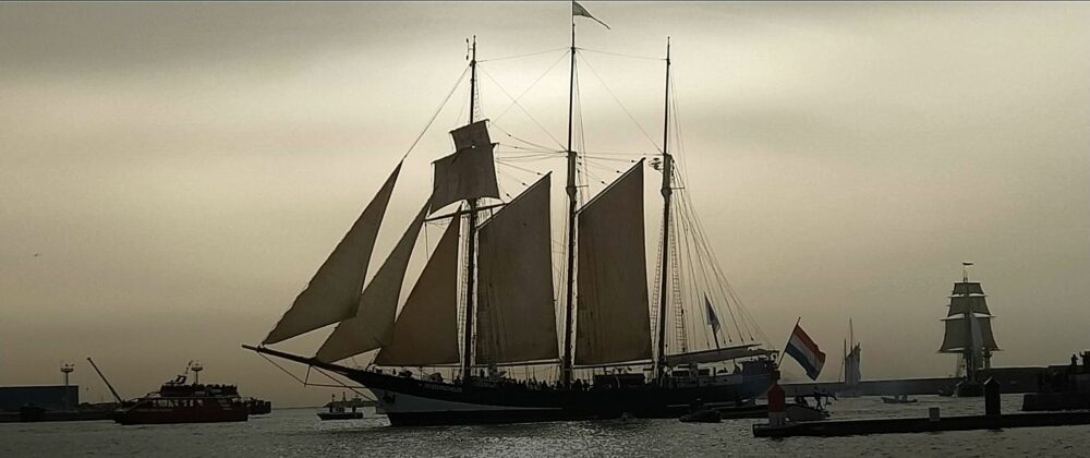 old ship during "Escale à Sète"